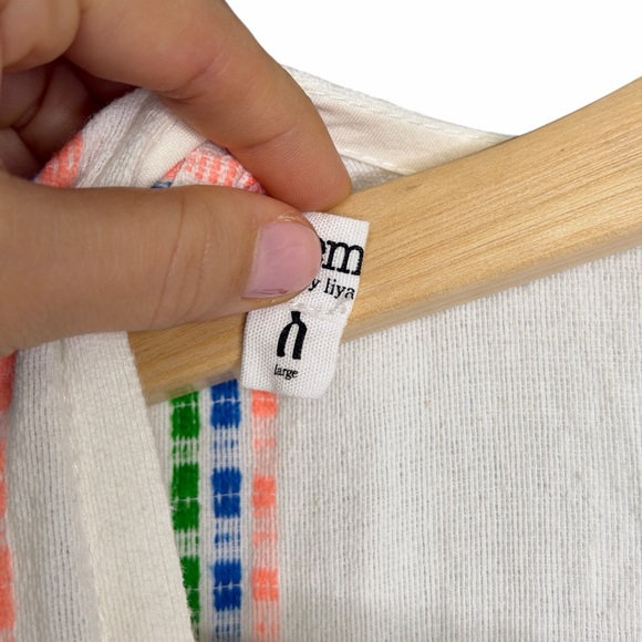 Lemlem Doti Plunge Neck Dress - Picture 3 of 8